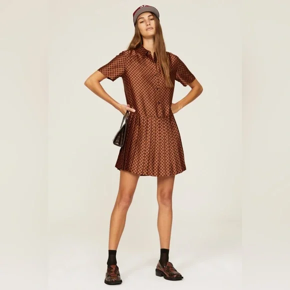maje short shirt dress 2-in-1 shirt dress Blue For Women